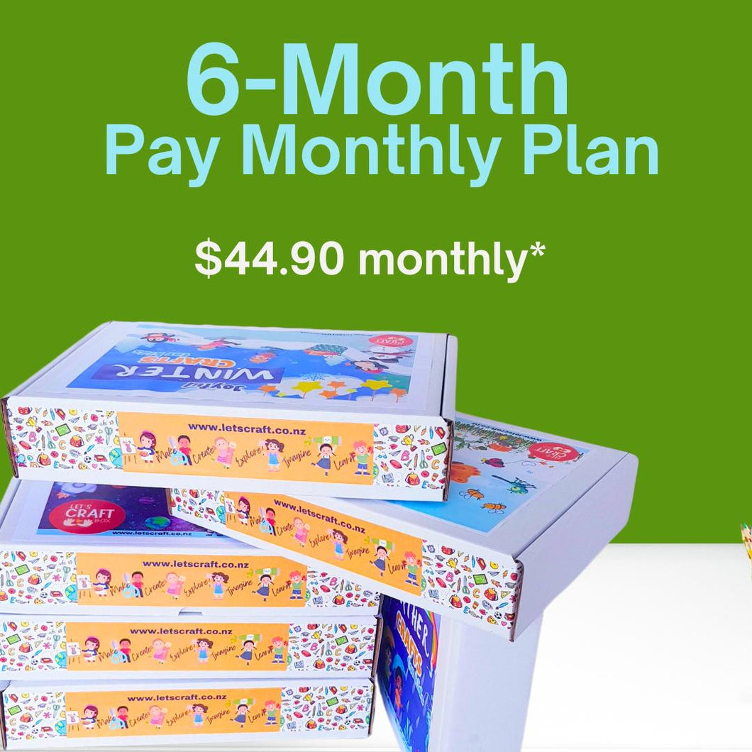 6 Months - Pay Monthly Plan
