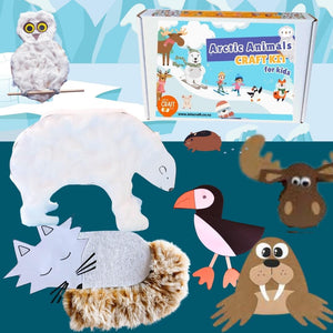 Arctic-Animal-Crafts-for-Kids-by-Lets-Craft-Box-NZ