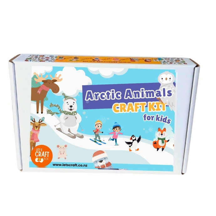 Arctic-Animals-craft-kit-for-kids-New Zealand