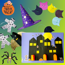 Load image into Gallery viewer, Halloween-crafts-for-kids-by-Letscraft-NZ