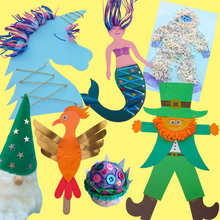 Load image into Gallery viewer, Mythical-Creatures-crafts-for-kids-by-Lets_craft_NZ