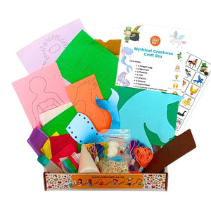 Mythical creatures craft kit for kids by Let's Craft New Zealand 