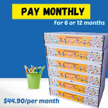 Load image into Gallery viewer, Pay-monthly-subscription-plan-for-kids-monthly-craft-box-New Zealand 