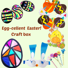 Load image into Gallery viewer, Egg-cellent _Easter_craft_kit_for_kids_by_Let&#39;s_craft_NZ